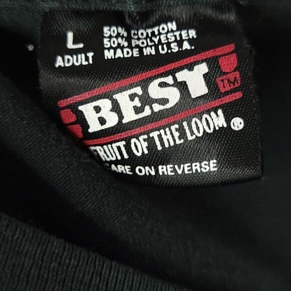 Eleventh Hour T Shirt Vintage 90s Detroit Heavy Metal Rock 50/50 Made In USA Men - Picture 5 of 6